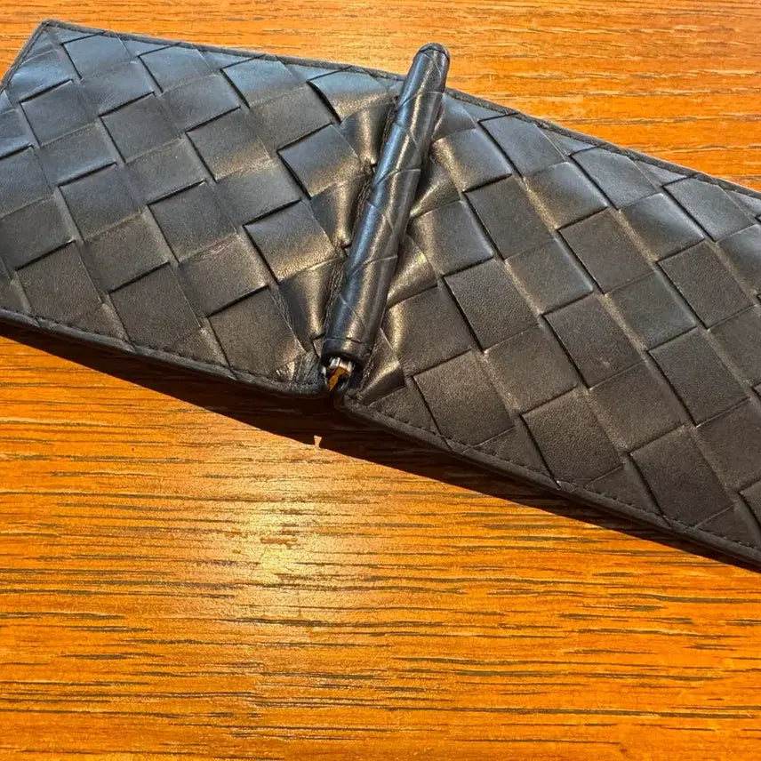 [BUNJANG] Bottega Veneta Money Clip 6cc / 보테가 베네타 머니클립 블랙 6cc