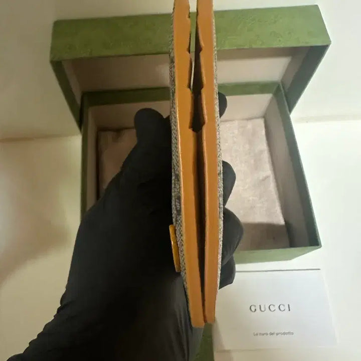 [BUNJANG] Gucci GG Supreme Detail Bifold Wallet / 구찌 GG수프림 디테일 반지갑(새상품급)