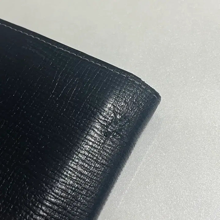 [BUNJANG] Daks Black Leather Wallet / 닥스 블랙 가죽 반지갑