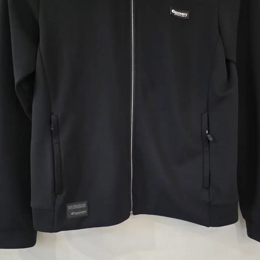 [BUNJANG] Discovery Zip-up Jacket (90) - Black / 디스커버리 집업 자켓 90 블랙