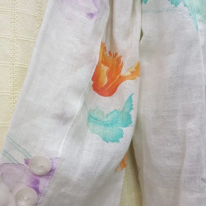 [SOLD OUT] 레오나드 플라워 패턴 린넨 자켓