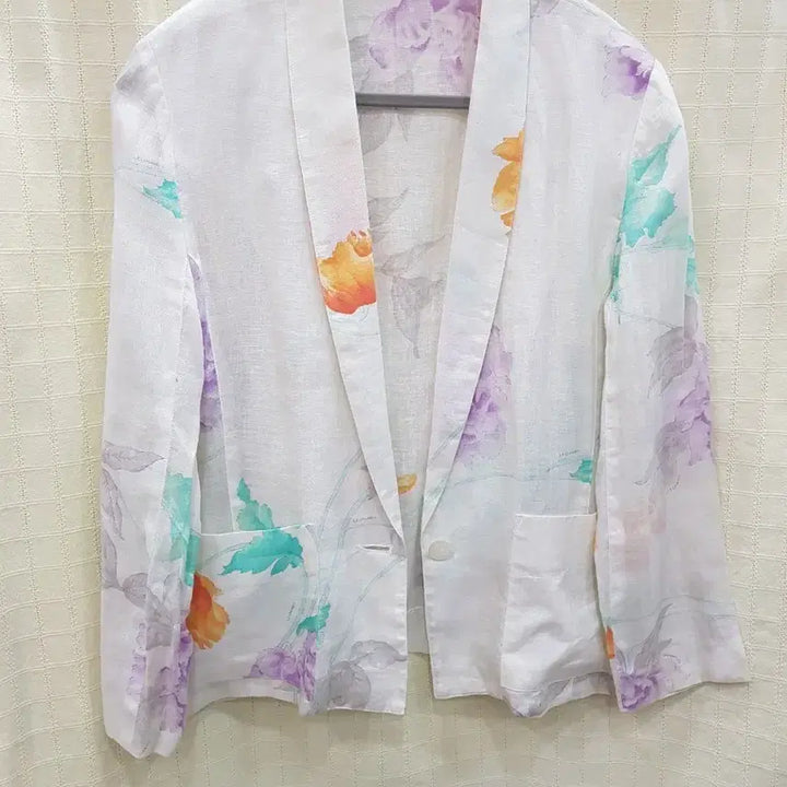 [SOLD OUT] 레오나드 플라워 패턴 린넨 자켓