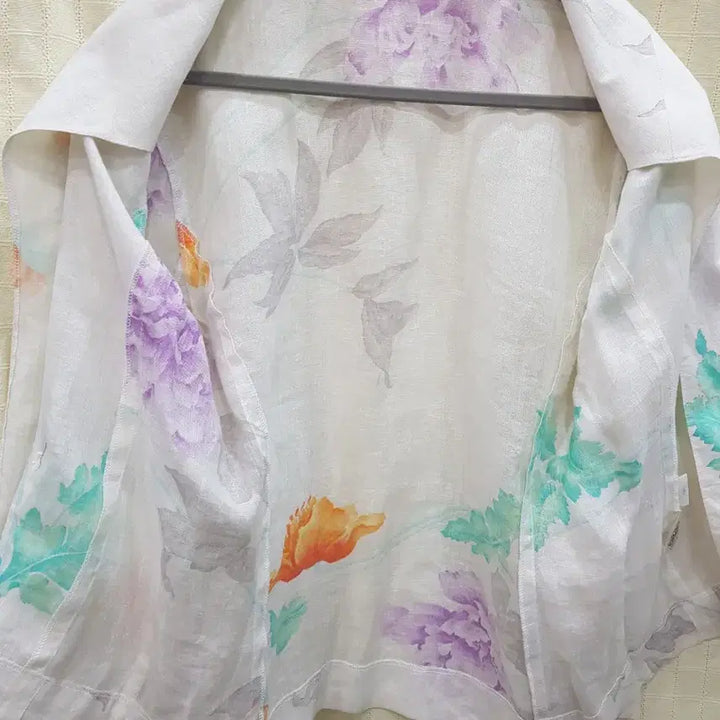 [SOLD OUT] 레오나드 플라워 패턴 린넨 자켓