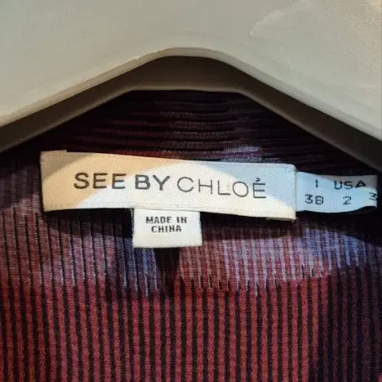 [BUNJANG] See By Chloé Pattern Blouse / 씨바이끌로에   38   패턴   블라우스