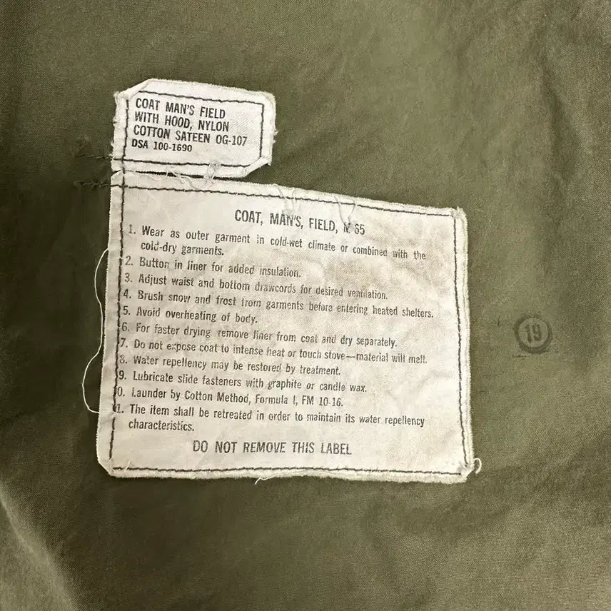 [BUNJANG] M65 1st Generation Field Jacket (M/L) / M65 1세대 필드자켓 M/L 민트 사용감 없음