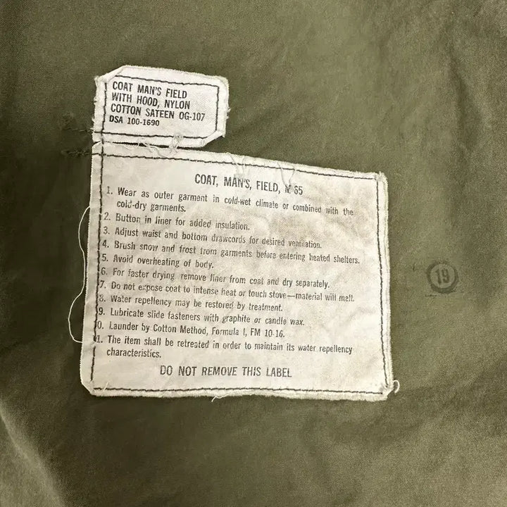 [BUNJANG] M65 1st Generation Field Jacket (M/L) / M65 1세대 필드자켓 M/L 민트 사용감 없음