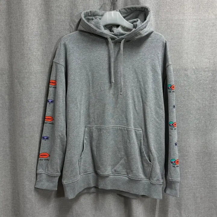 [BUNJANG] Nerdy New World Cotton Long Sleeve Hoodie / [F] 널디 루즈핏 New World 코튼 긴팔 후드티
