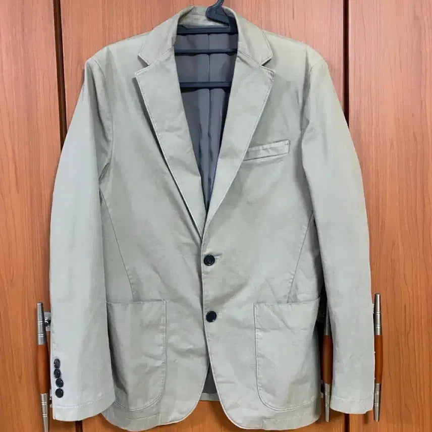 [BUNJANG] Allegri Cotton Single Jacket / [ALLEGRI] 알레그리 코튼 싱글자켓 48사이즈