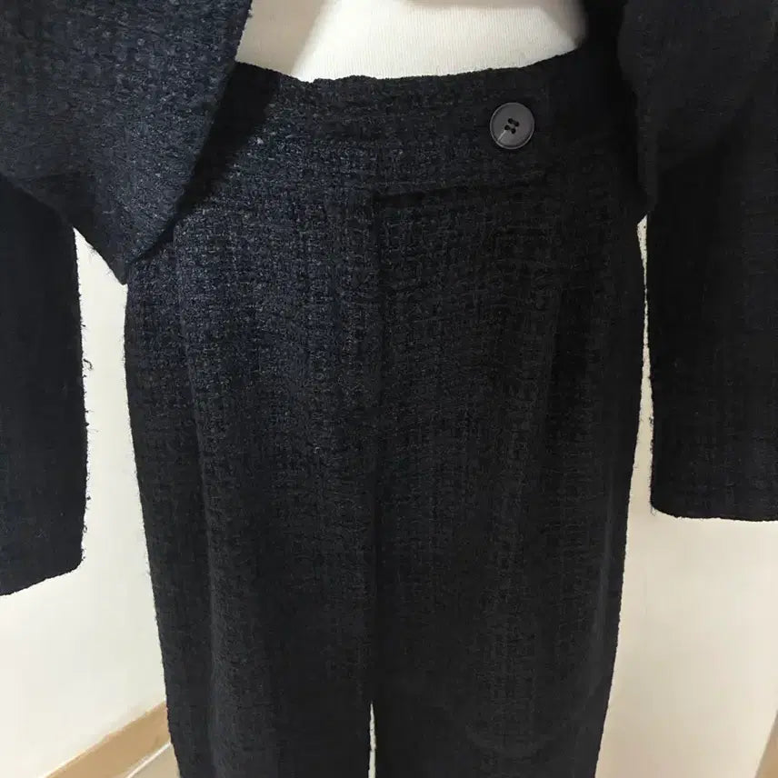 [BUNJANG] Navy Tweed Set / 네이비 트위드 셋업