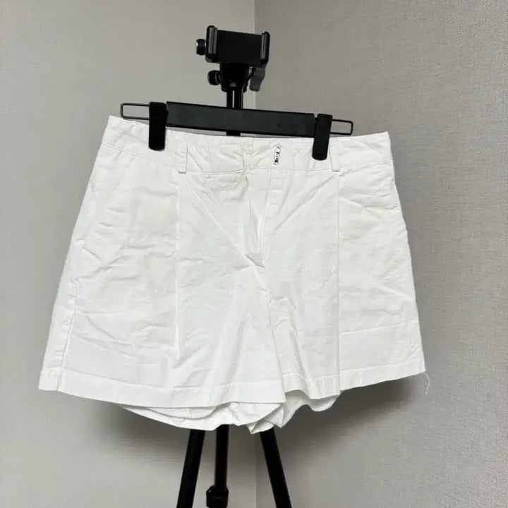 [BUNJANG] White Cotton Shorts / 화이트 반바지 면바지