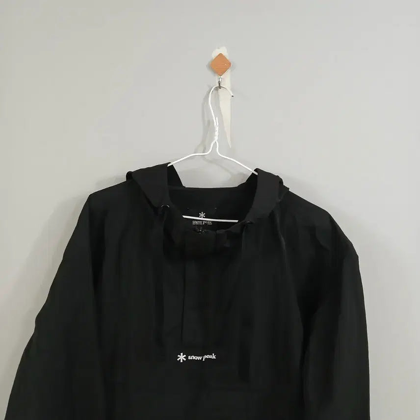 [BUNJANG] Snowpeak Black Anorak Jacket / 스노우피크 블랙 아노락 정품 실측100