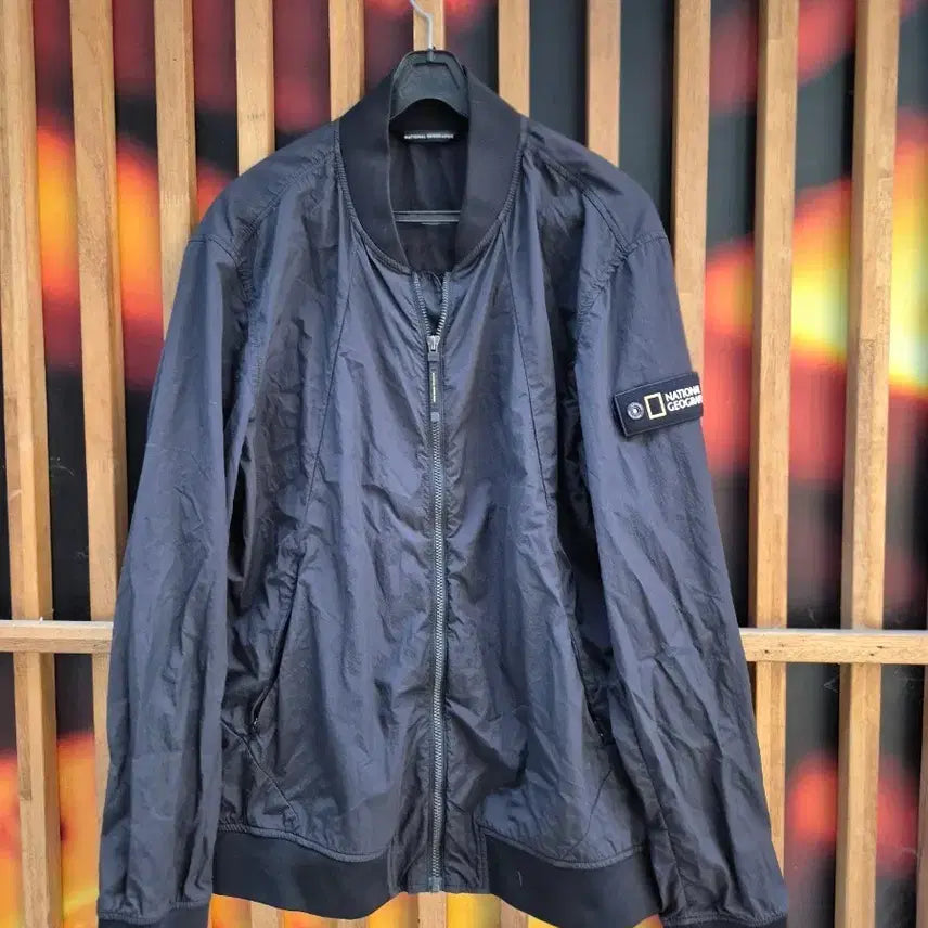 [SOLD OUT] 내셔널지오그래픽 블랙 봄버 자켓105
