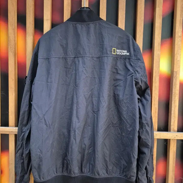 [SOLD OUT] 내셔널지오그래픽 블랙 봄버 자켓105