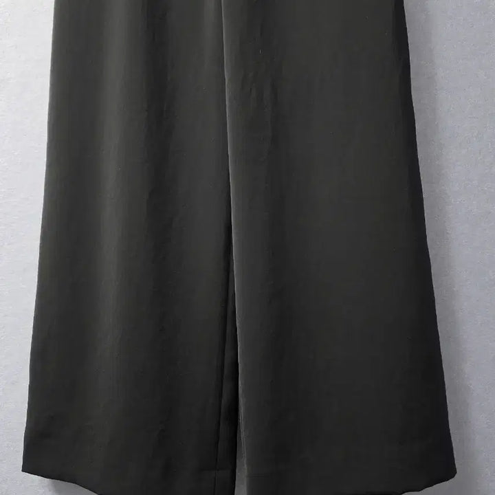 [BUNJANG] Hansum LANVIN Black Wide Pants / 한섬25년 랑방LANVIN 컬렉션 블랙 와이드팬츠