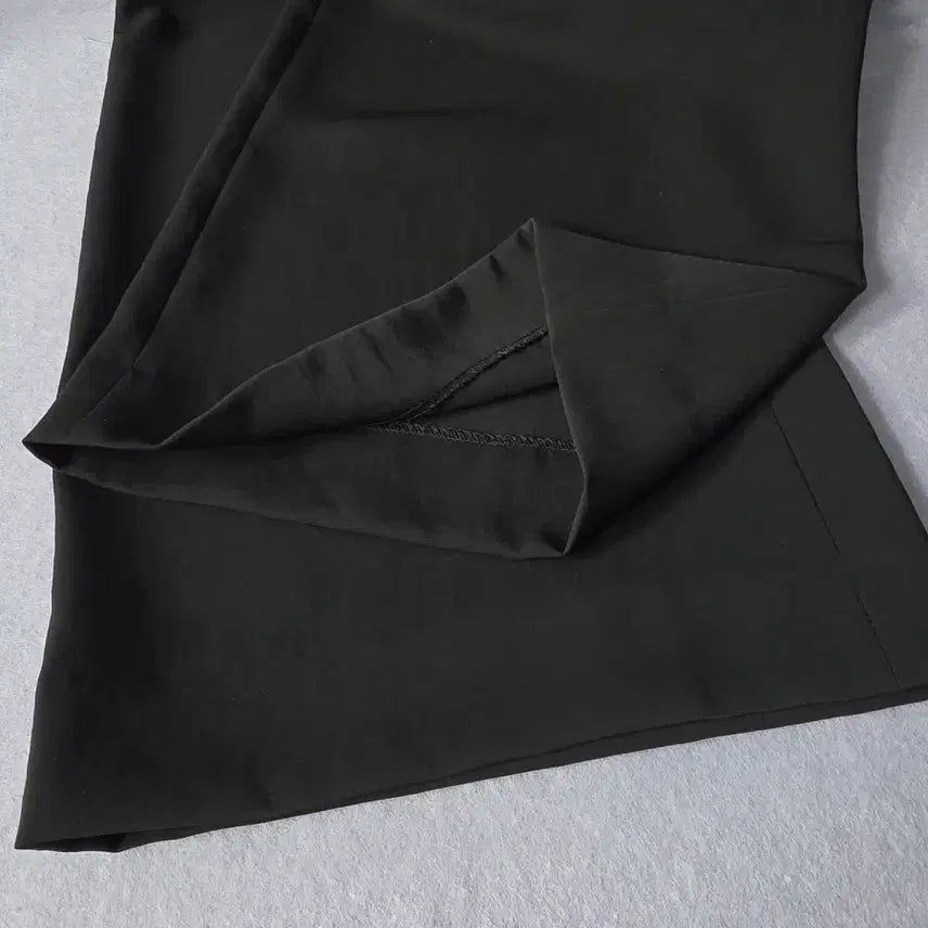 [BUNJANG] Hansum LANVIN Black Wide Pants / 한섬25년 랑방LANVIN 컬렉션 블랙 와이드팬츠