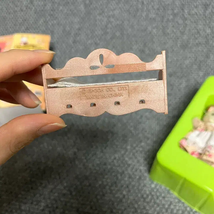 [BUNJANG] Sylvanian Families Striped Cat Kitchen Set / 실바니안 올드 줄무늬고양이 키친세트