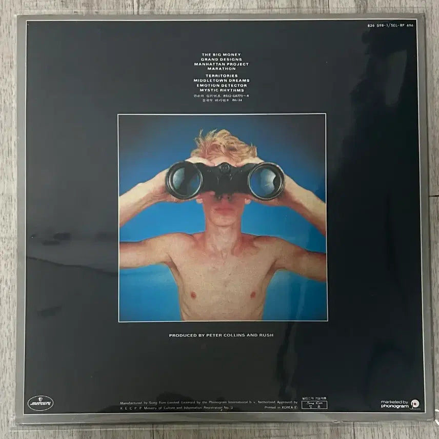 [BUNJANG] Rush Power Windows Vinyl LP / Rush lp