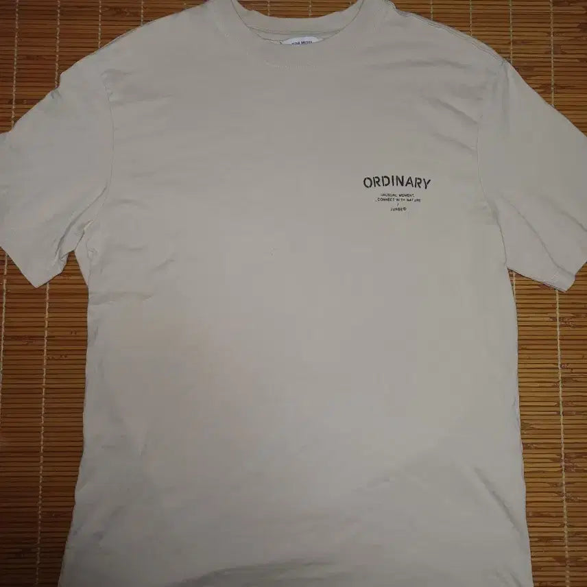 [BUNJANG] Mind Bridge Beige T-shirt / 마인드브릿지 반팔티 m
