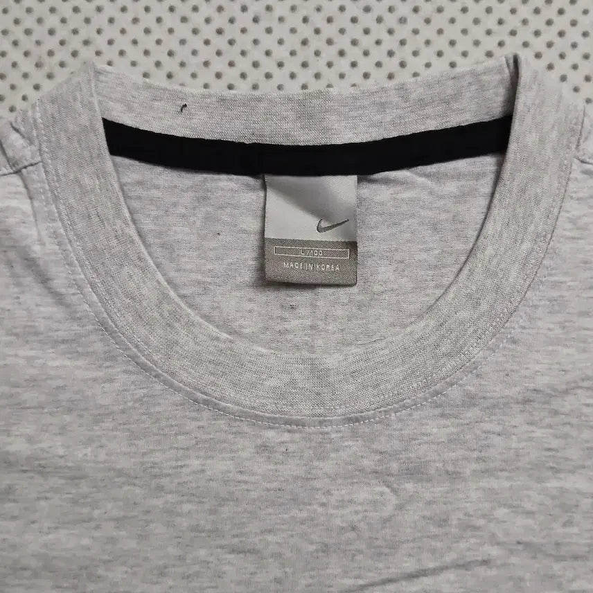 [BUNJANG] Nike Swoosh T-Shirt Grey / 나이키 스우시 반팔 티셔츠 회색