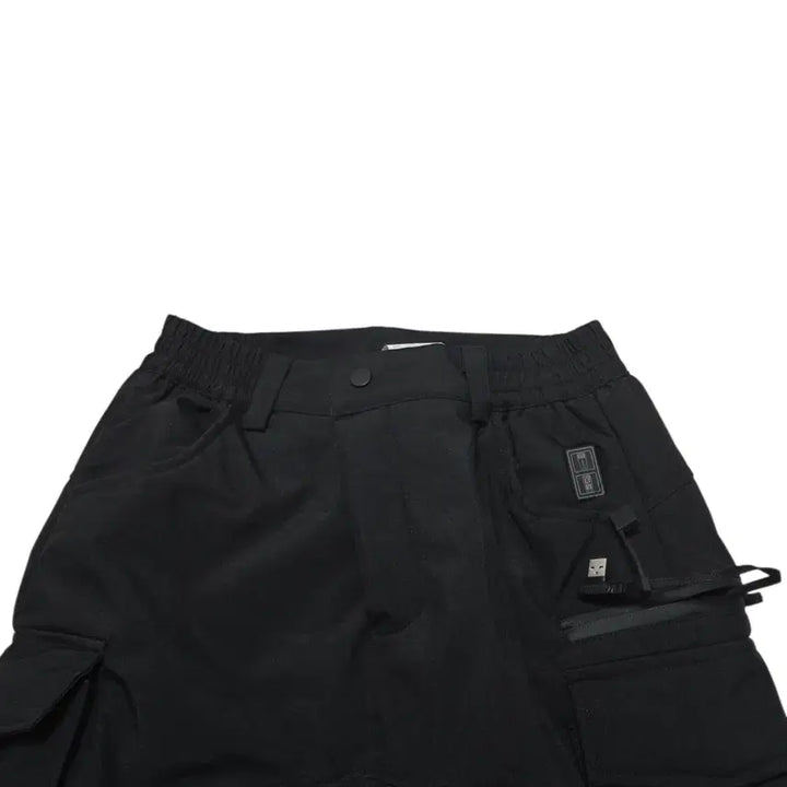[BUNJANG] Black Smart Heated Padded Pants / 블랙 스마트 발열 패딩 바지