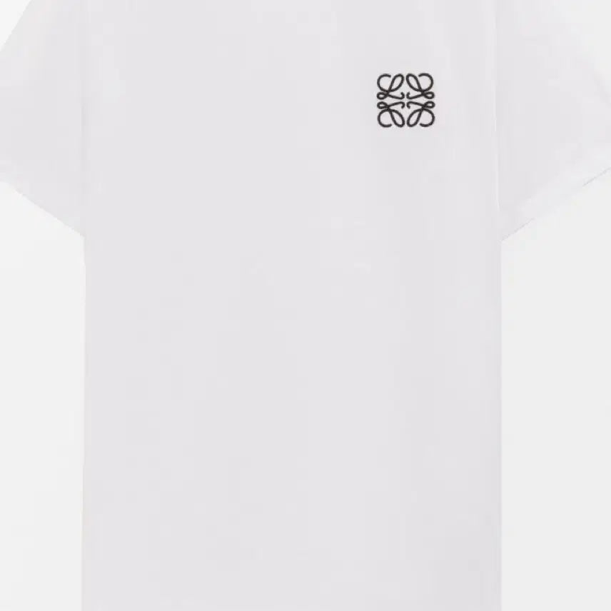 [BUNJANG] Loewe Anagram White Short Sleeve T-Shirt / 로에베 아나그램 화이트 반팔 티셔츠