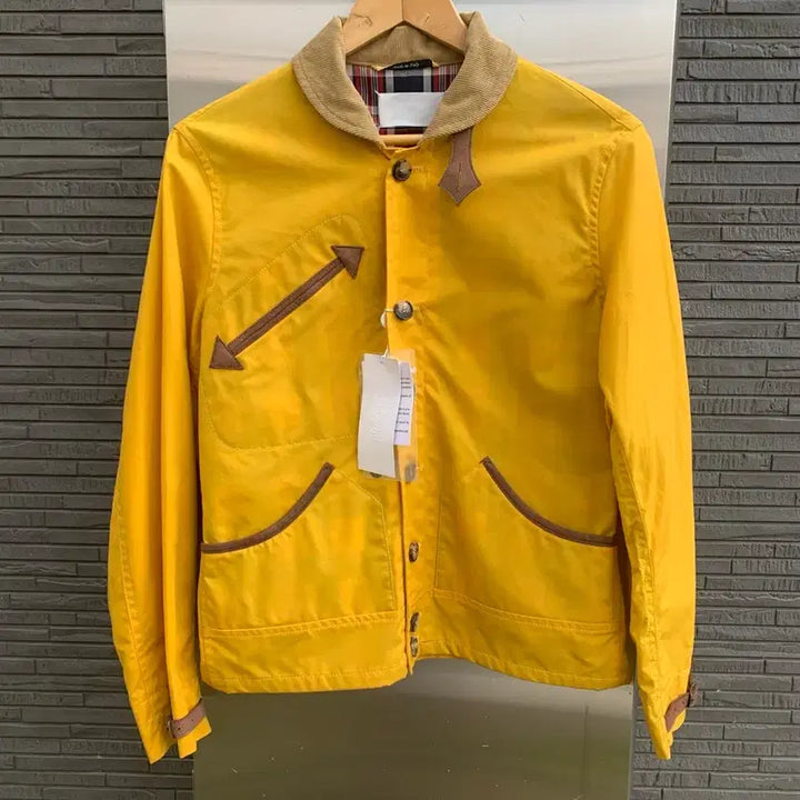 [BUNJANG] Maison Margiela Western Jacket (Chrome Yellow) / 메종 마르지엘라 웨스턴 자켓 (chrome yellow)