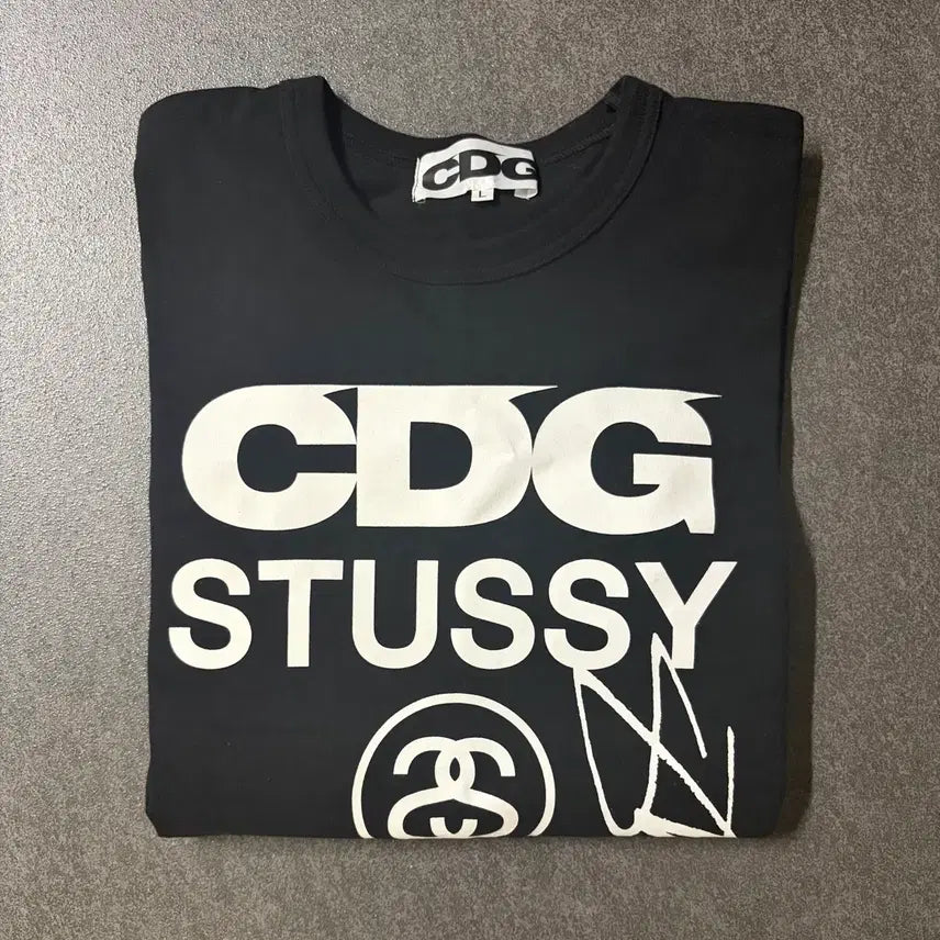 [BUNJANG] CDG Comme des Garcons x Stussy T-Shirt / CDG꼼데가르송x스투시