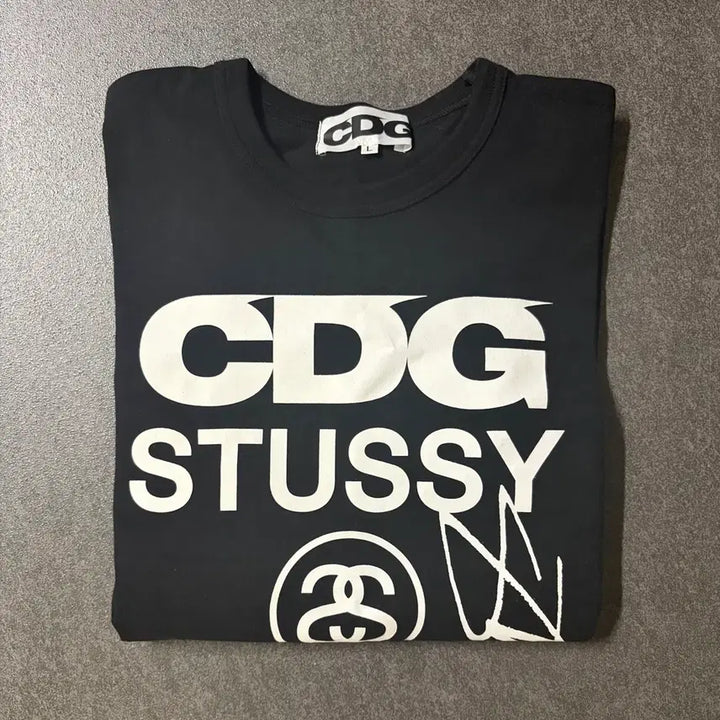 [BUNJANG] CDG Comme des Garcons x Stussy T-Shirt / CDG꼼데가르송x스투시