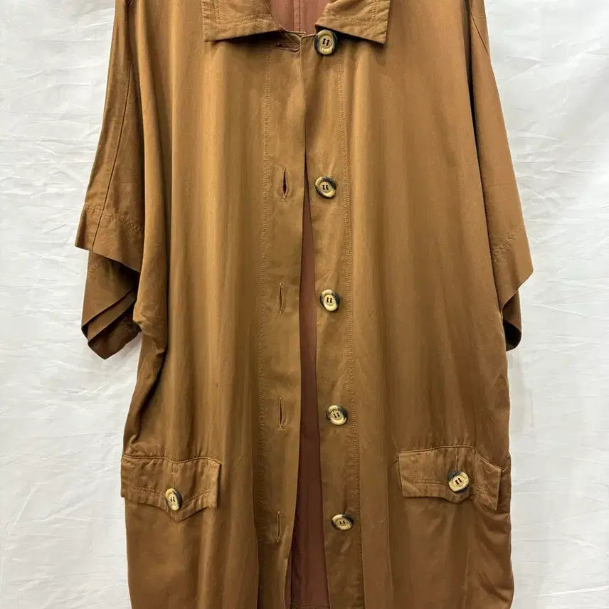 [BUNJANG] Max Mara Brown Shirt Jacket / 막스마라 브라운 컬러 셔츠 자켓40/55~66(정품)