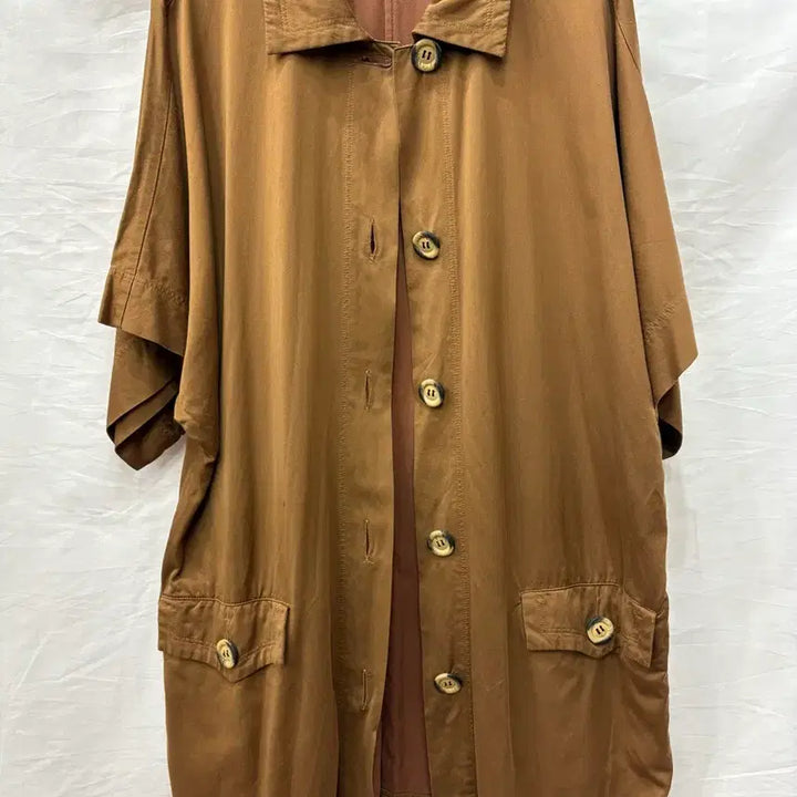 [BUNJANG] Max Mara Brown Shirt Jacket / 막스마라 브라운 컬러 셔츠 자켓40/55~66(정품)