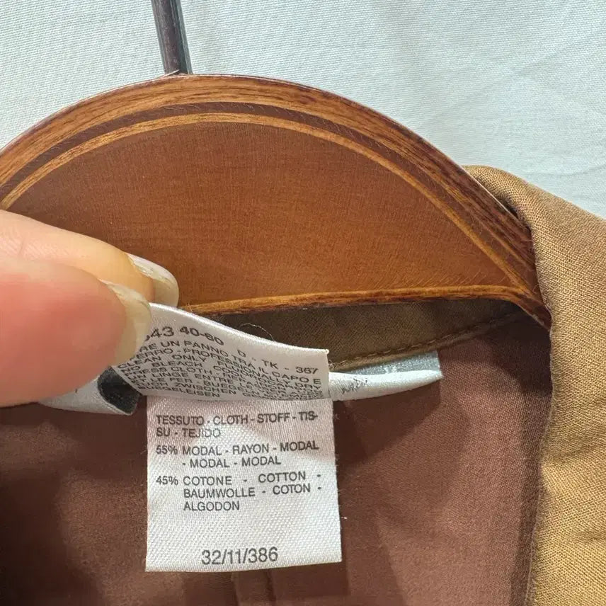 [BUNJANG] Max Mara Brown Shirt Jacket / 막스마라 브라운 컬러 셔츠 자켓40/55~66(정품)