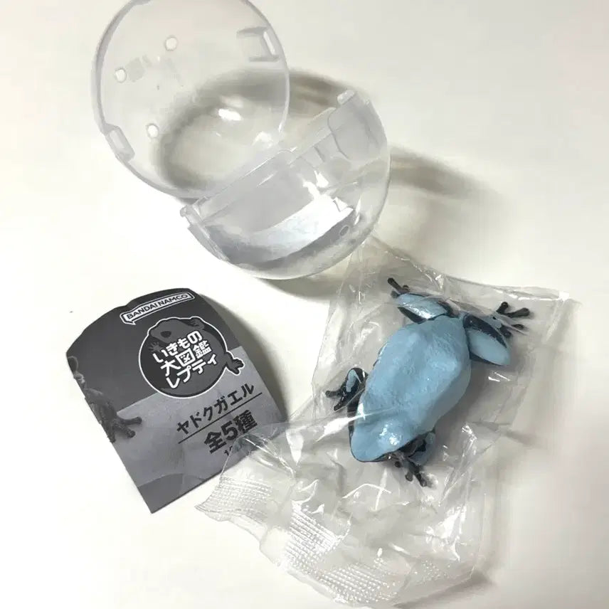 [BUNJANG] Bandai Repti Poison Dart Frog Figure / (미개봉 새상품) 반다이 생물대도감 렙티 독화살개구리 가챠 피규어
