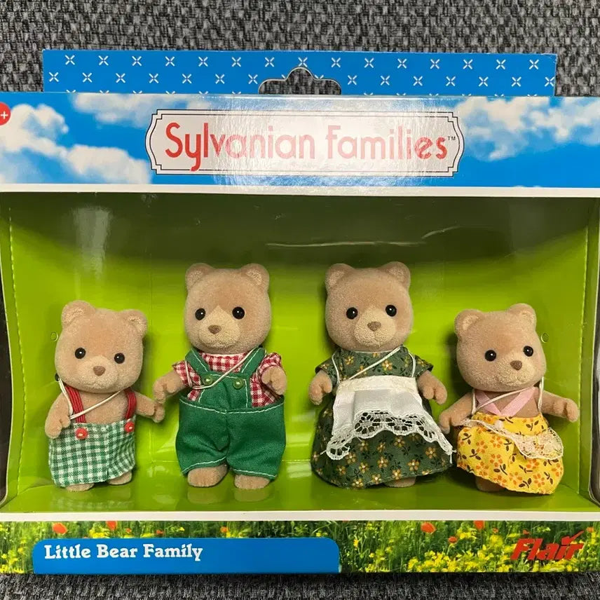 [BUNJANG] Sylvanian Families Old Petit Bear Family / 실바니안 올드 쁘띠베어 가족