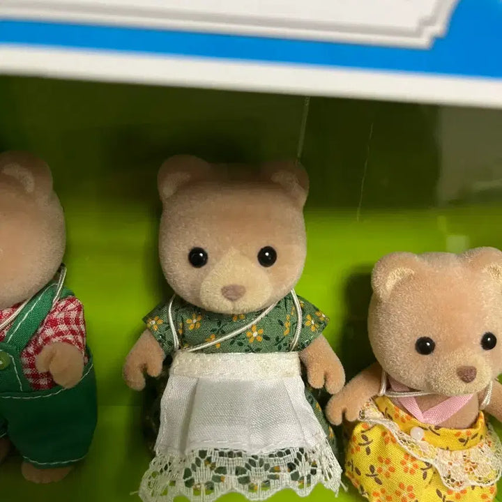 [BUNJANG] Sylvanian Families Old Petit Bear Family / 실바니안 올드 쁘띠베어 가족