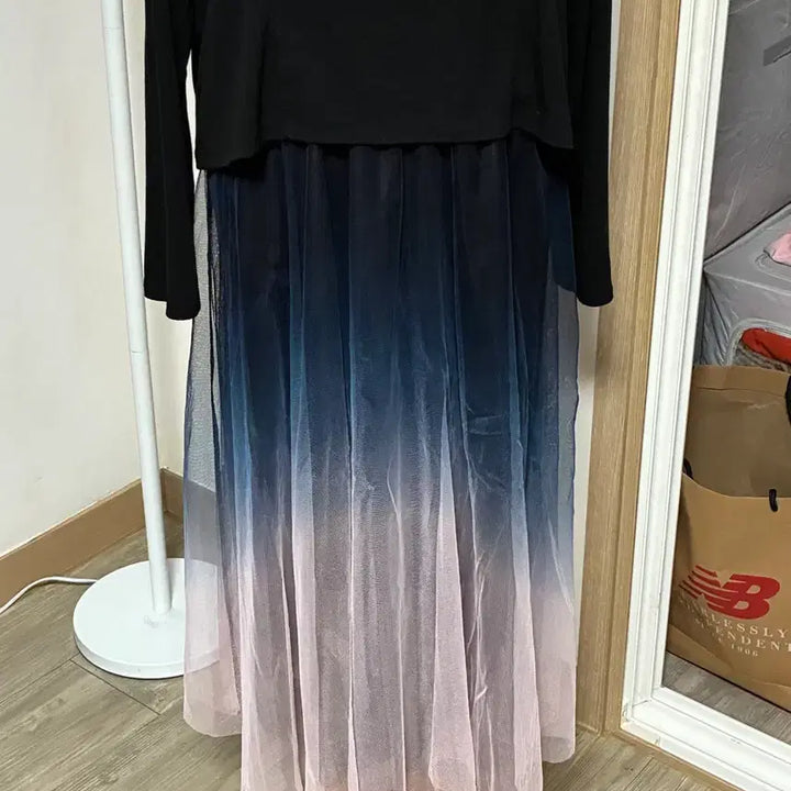 [BUNJANG] Gradient Chiffon Skirt / 그라데이션 샤스커트
