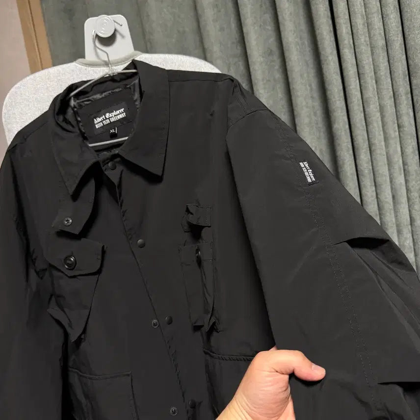 [BUNJANG] Uniform Bridge Albert Explorer Black Jacket XL / 유니폼브릿지xl-Albert Explorer 블랙 자켓 XL