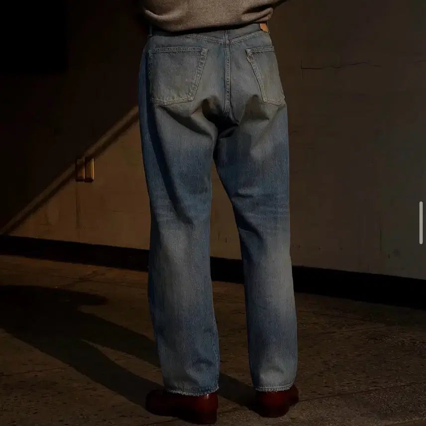 [BUNJANG] HERILL EX 5P Wide Denim Jeans / [HERILL] 헤릴 EX 5P 와이드 데님 (Adresser 별주 모델
