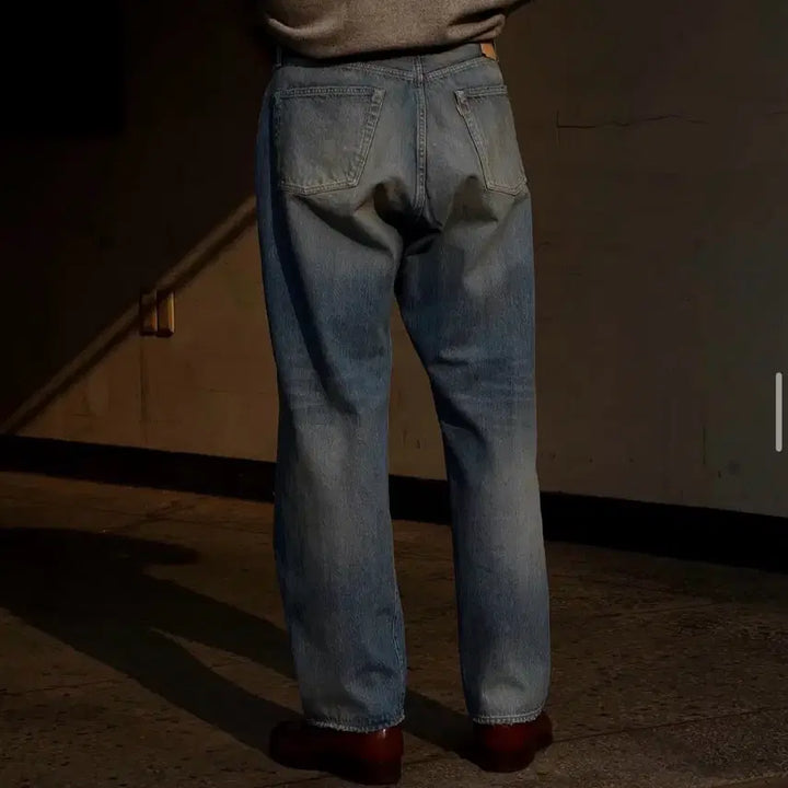 [BUNJANG] HERILL EX 5P Wide Denim Jeans / [HERILL] 헤릴 EX 5P 와이드 데님 (Adresser 별주 모델