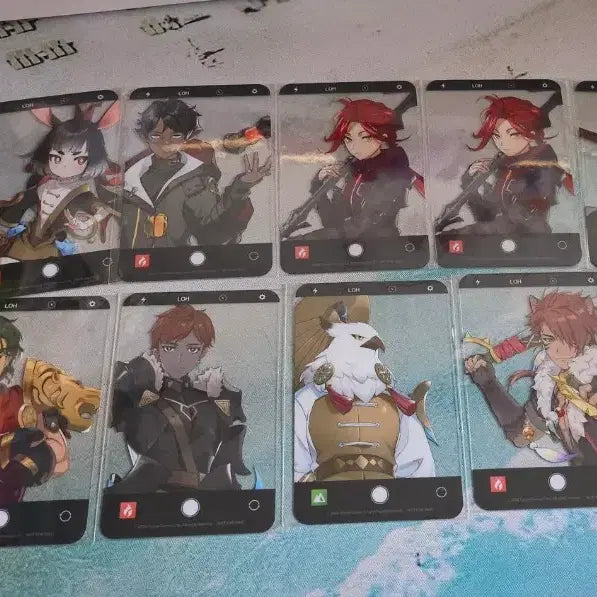 [BUNJANG] Lord of Heroes Ondal Birthday Package Photocard Bundle Set / 로오히 로드오브히어로즈 투명 포카 + 온달 생일 패키지 포토카드