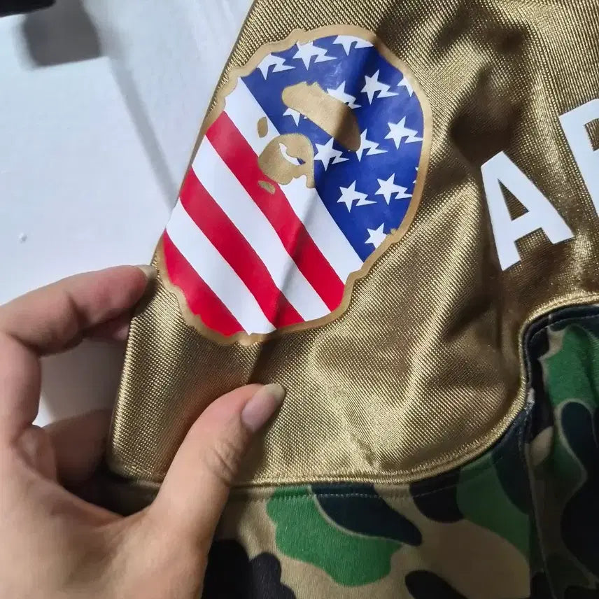 [BUNJANG] Adidas x BAPE Camo Football Jersey XL / 아디다스 x 베이프 풋볼 유니폼 카모 XL
