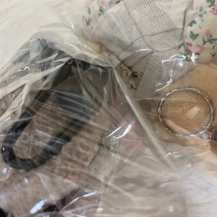 [SOLD OUT] (새상품) 곰돌이 +토끼 키링 2개 세트 인형키링
