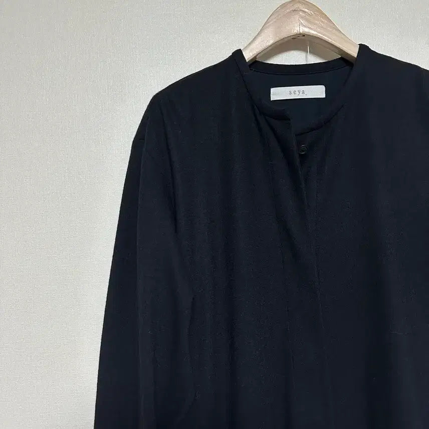 [BUNJANG] SEYA Henry Neck Shirt Dress / JPN SEYA 헨리넥 셔츠 원피스