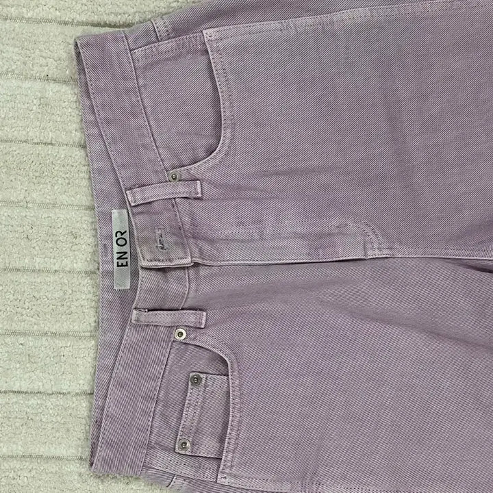 [BUNJANG] Enor Pastel Tone Denim Pants / 엔오르