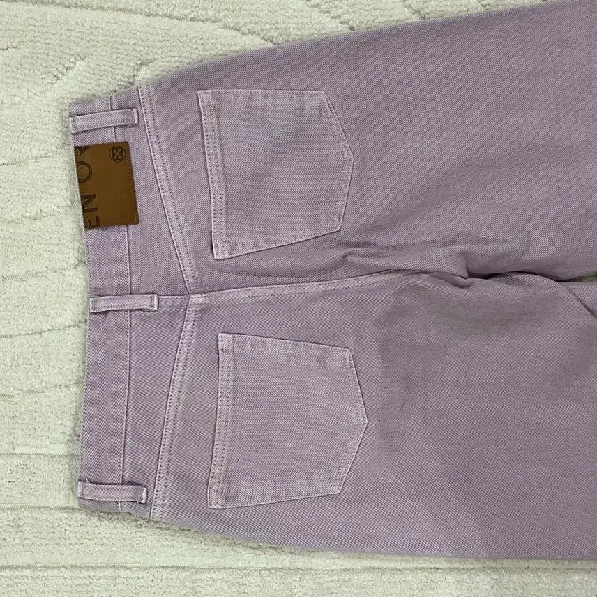 [BUNJANG] Enor Pastel Tone Denim Pants / 엔오르