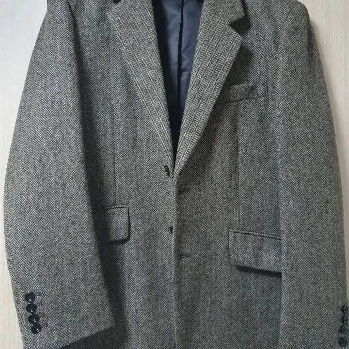 [BUNJANG] Insilence Abraham B. Tweed Blazer Herringbone L / 인사일런스 아브라함분 트위드 블레이저 헤링본 L