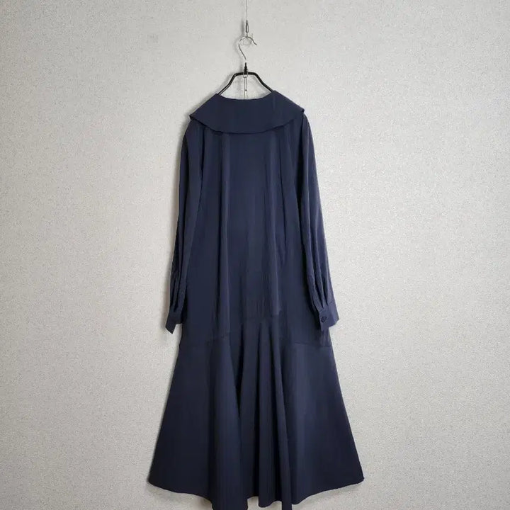 [BUNJANG] List Wide Collar Mermaid Dress / 리스트 와이드카라 원피스55 66