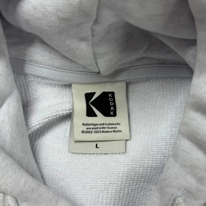 [SOLD OUT] [L] 코닥 KODAK 인스타매틱 자수 로고 긴팔 후드티