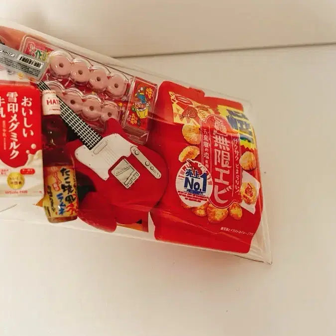 [BUNJANG] Red Gacha Pouch Set / 레드 빨강 가챠파우치 1세트