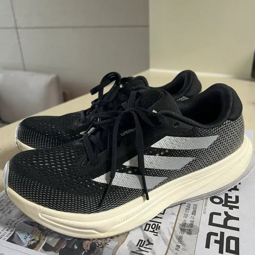 [BUNJANG] Adidas Supernova Rise IG5837 Black Running Shoes 235 / 아디다스 슈퍼노바 라이즈 IG5837 블랙 235