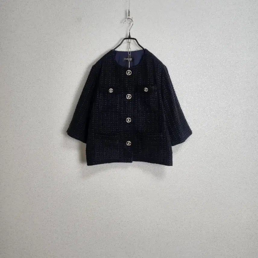 [BUNJANG] Kyungwon Apparel Tweed Jacket / 제평 경원어패럴 트위드 자켓55 66